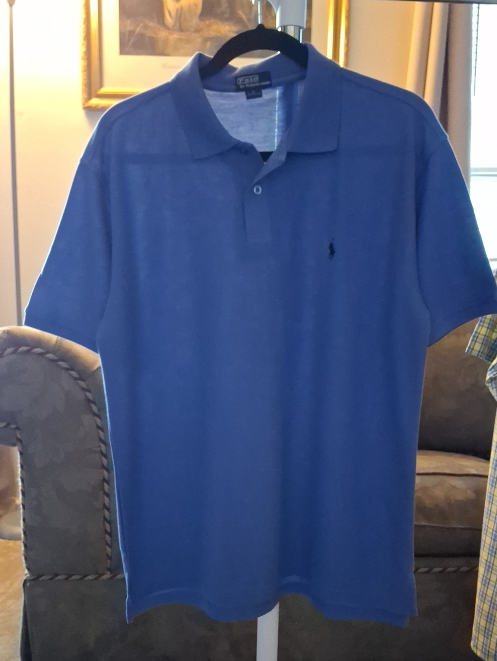 Polo by Ralph Lauren Men's Royal Blue Short-Sleeve Polo